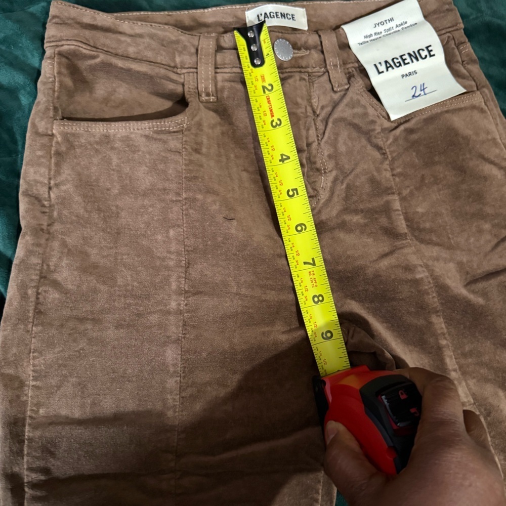 L'AGENCE Brown High Rise Pants - Picture 9 of 9